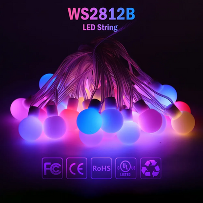 Dream Color LED Round Ball String Lights