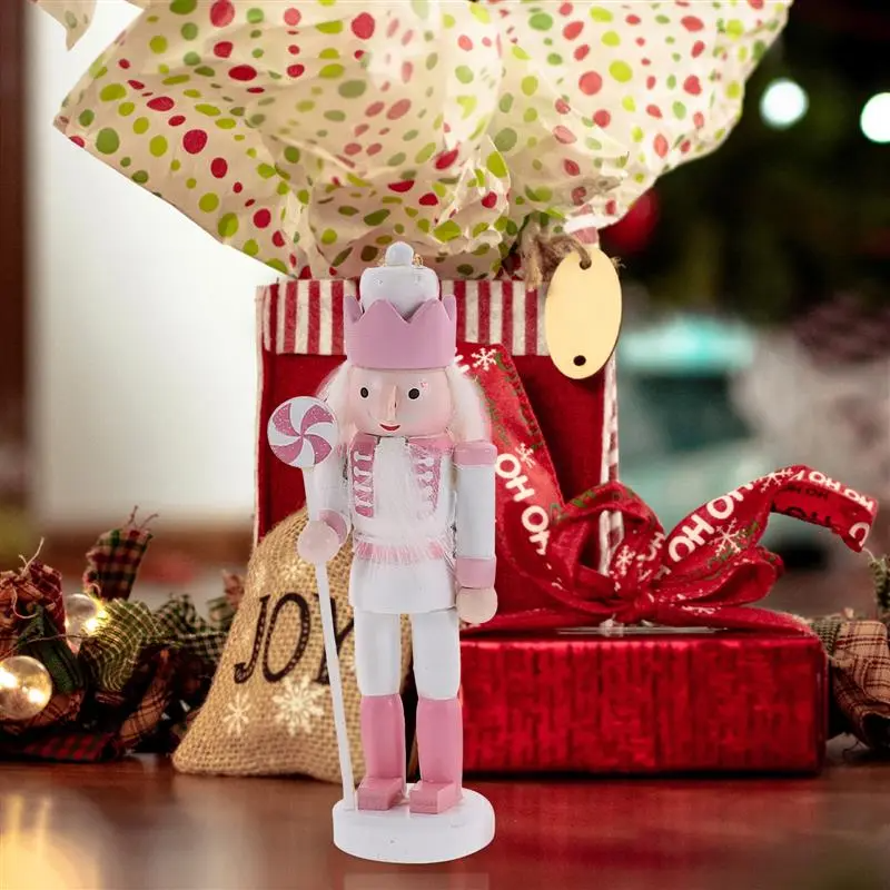 5Pcs Christmas Decorations Desktop Nutcracker Xmas Table Ornament - product image 5