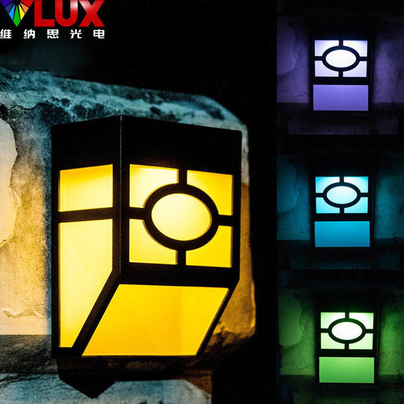 Solar Retro Wall Light - product image 3
