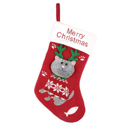 Cute Cat And Dog Christmas Socks - product image 3