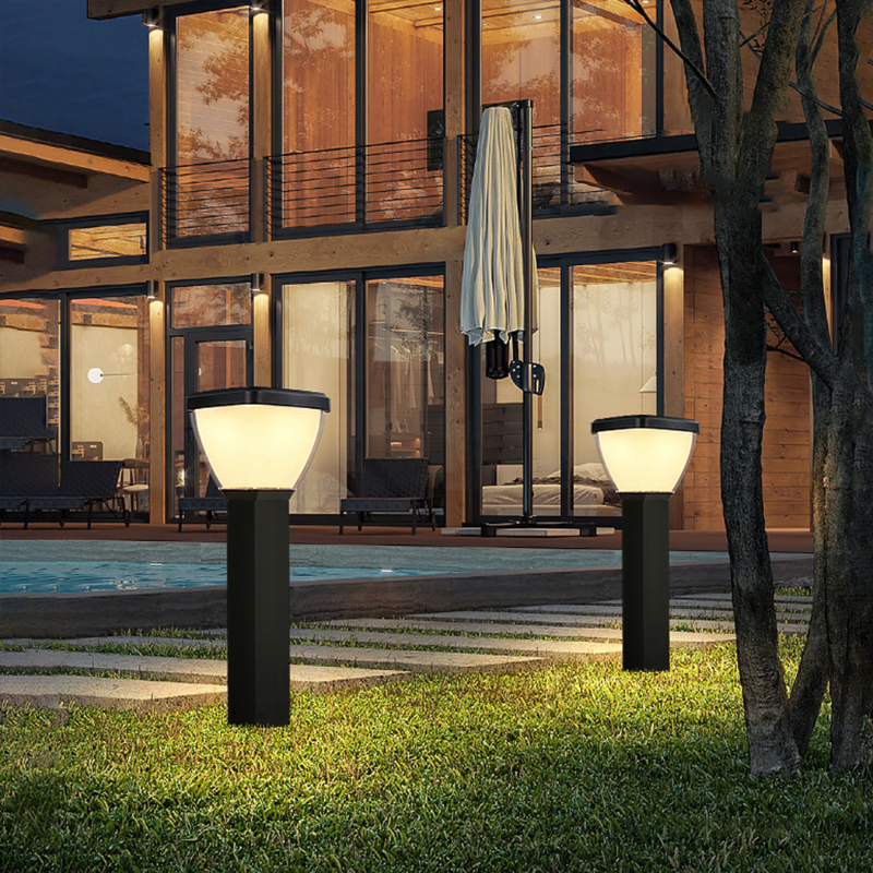 Waterproof Outdoor Solar LED Pillar Light