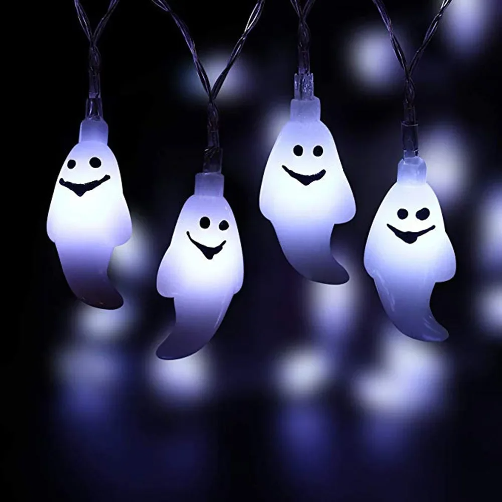 Solar LED Ghost String Lamp