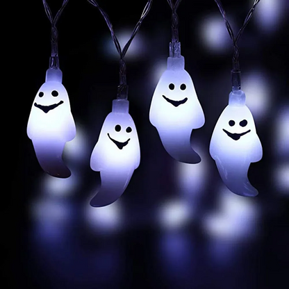Solar LED Ghost String Lamp