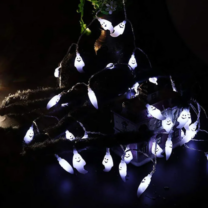 Solar LED Ghost String Lamp