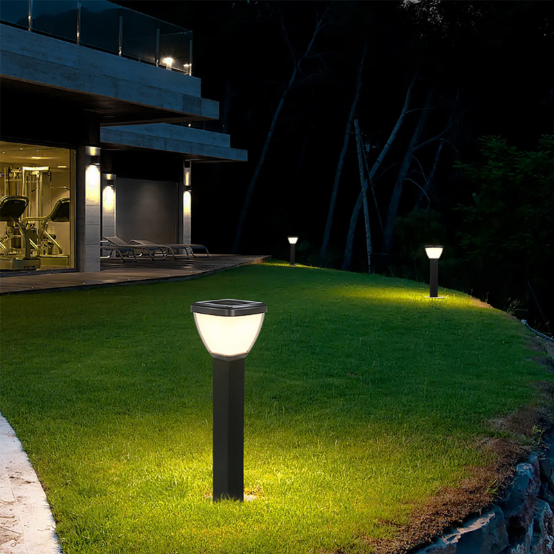 Waterproof Outdoor Solar LED Pillar Light - product image 3