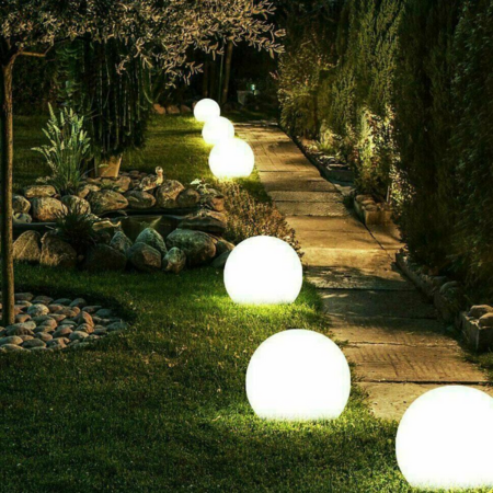 Outdoor Waterproof Solar Power Yard Street Light