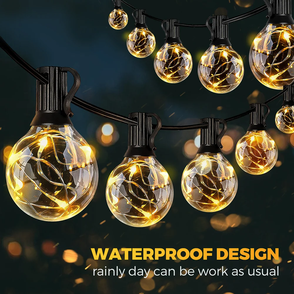 Solar Patio String Light 11 Lights