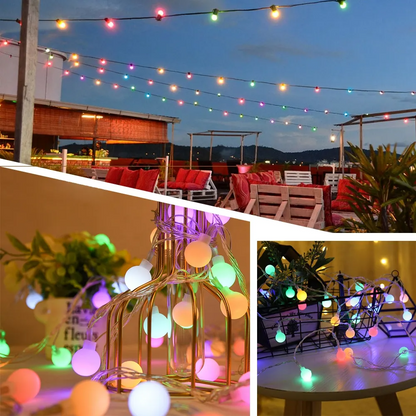 Dream Color LED Round Ball String Lights