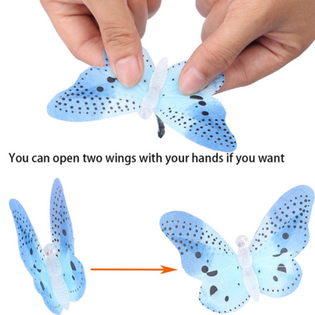 Garden Solar Butterfly String Lights