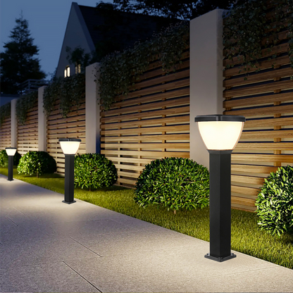 Waterproof Outdoor Solar LED Pillar Light - product image 4