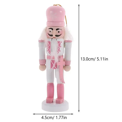 5Pcs Christmas Decorations Desktop Nutcracker Xmas Table Ornament - product image 3