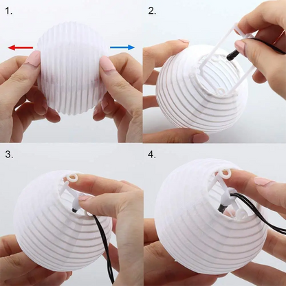 Waterproof Lantern Solar String Lights