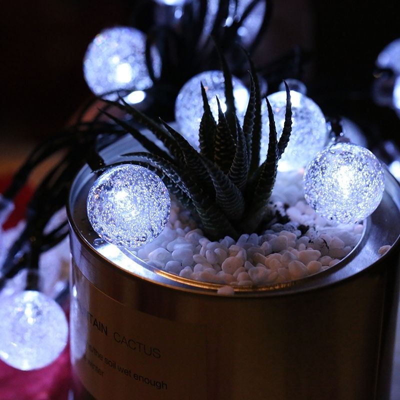 Solar Ball String Lights