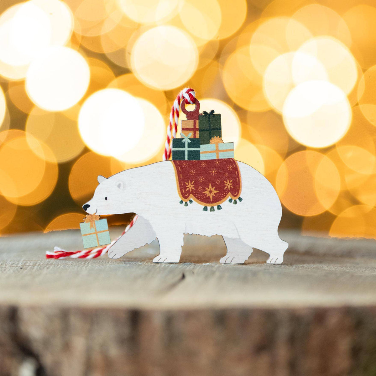 Polar Bear Christmas Decoration
