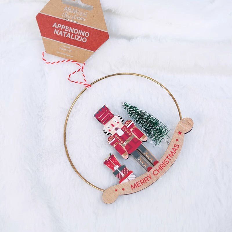 Wooden Crafts Christmas Decoration Pendant - product image 2