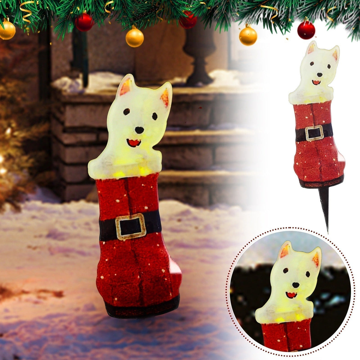 Christmas Animal Garden Decoration - product image 3