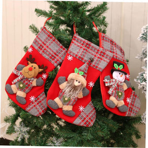 Large Christmas Socks Gift Bag