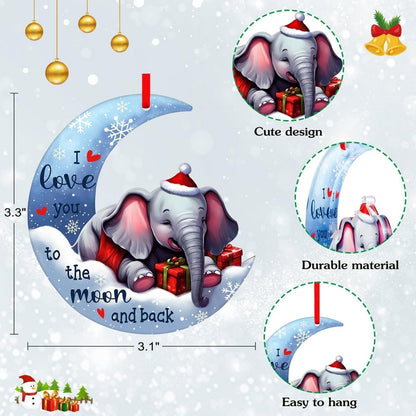 New Elephant Series Christmas Ornaments - product image 5