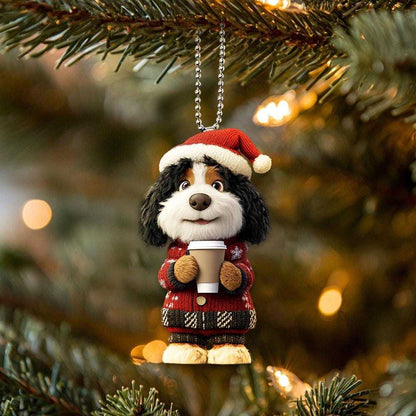 Christmas Dog Ornament