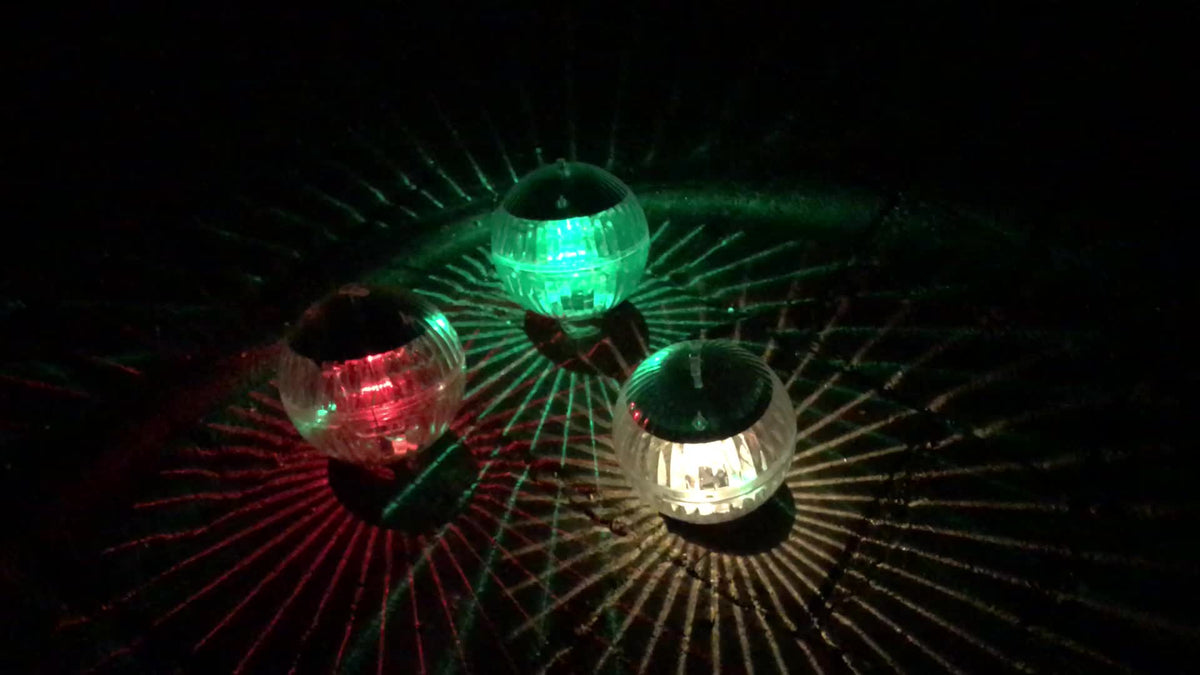 Outdoor Solar Water Floating Lights